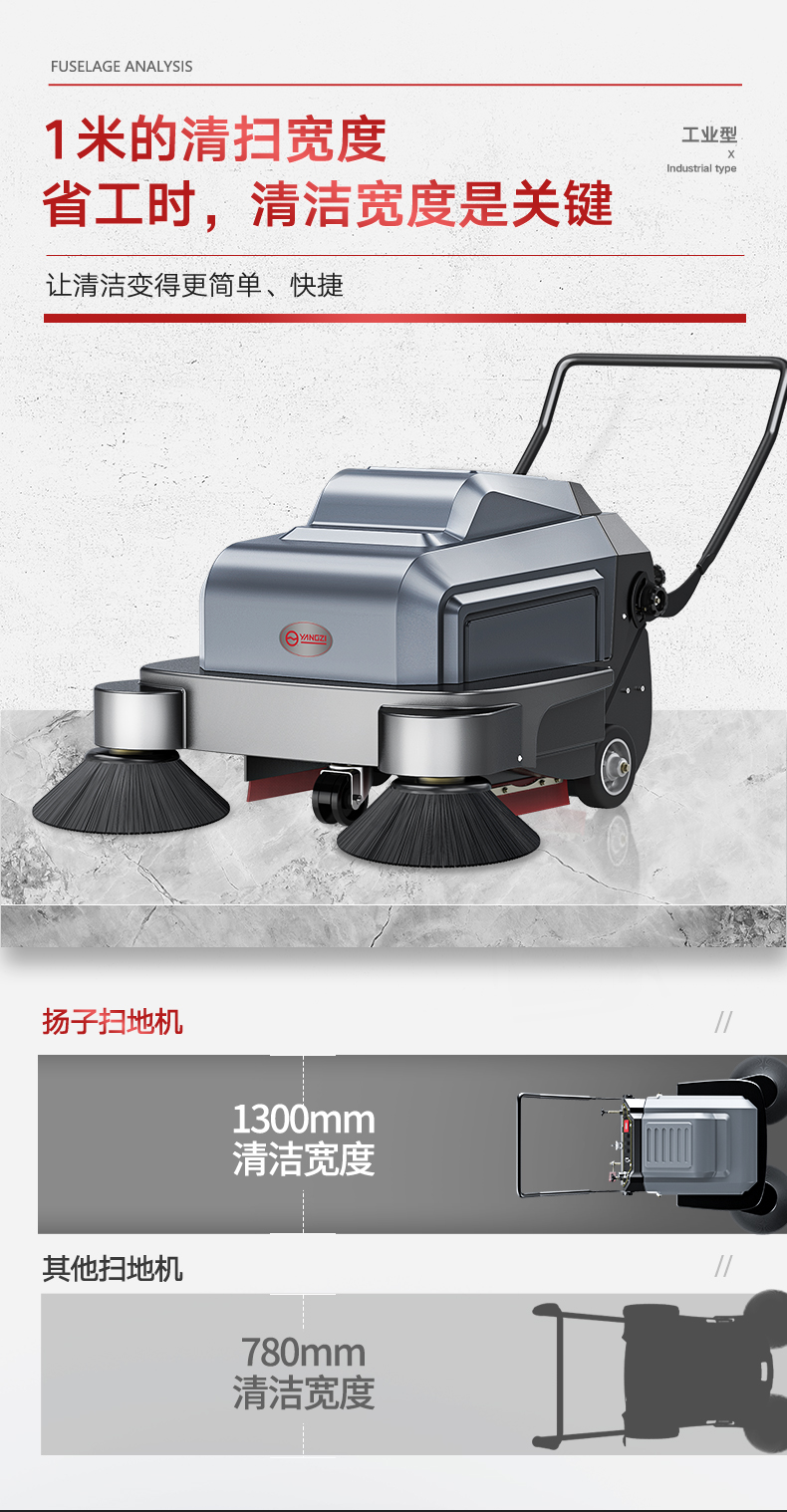 扬子S3手推式扫地机(图7) 扬子S3手推式扫地机(图7)